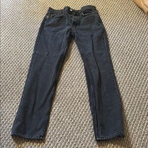 Black Denim Jeans